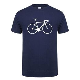 Mannen Kleding Race Road Biker Cycle T-shirt Grappige Verjaardagscadeau voor Man Papa Vader Zomer Katoen O Hals Streetwear Casual T-shirt 210629