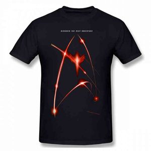 Hommes vêtements Star Trek Science FictionTV série Homme T-Shirt découverte saison 2 Premier affiche Streetwear manches courtes G0113