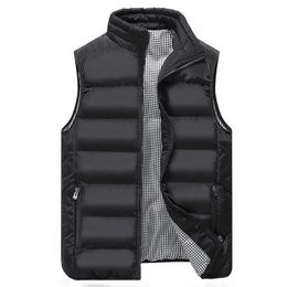 Hommes Vêtements Gilet Veste Hommes Automne Chaud Sans Manches Veste Mâle Hiver Casual Gilet Hommes Gilet Plus La Taille Veste Homme 211019