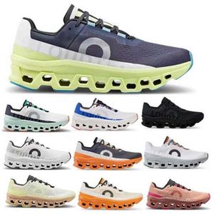 Hommes Cloud Cloudmonster Chaussures de course Femmes Monster 0nclouds FAWN TUMIERIC IR0N HAY BLACK MANGET 2024 TRAINER SALAIRE Taille 5.5 - 12 Chaussures Black Cat 4 Mens