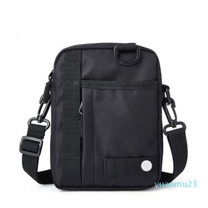 Hommes Cross Body Nylon Crossbody Bag Breast Chest Shoulder Pouch Waterproof Packet Phone