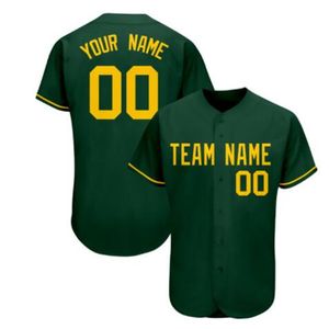 Mannen Custom Baseball Jersey Full Stitched Any Name Numbers en Team Names, Custom Pls voegt opmerkingen toe in volgorde S-3XL 012