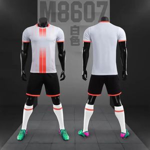 Mannen Aanpassen Voetbalshirts Volwassen Kid Voetbal Uniformen Shirt Futsal Sportkleding Kit Training Trainingspak Kind Sport Pak 240315