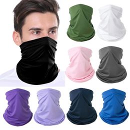 Men Cycling Bandana Ski Mask Summer UV Protection Face Neck Gaiter Outdoor Sport Balaclava Visserij Wandelbedekking Scarf 240401