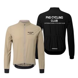 Men Cycling Jacket PNS Pro Bicicleta de bicicleta Camiseta de bicicleta a prueba de agua a prueba de agua a prueba de agua.