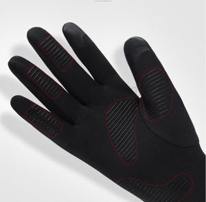Hommes cyclistes gants noirs unisexes étanche antislip mittens gants de conduite hivernale