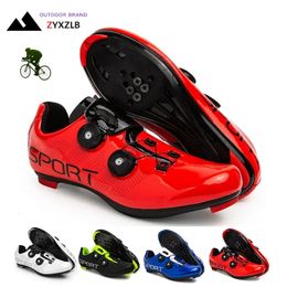 Hommes cyclisme Sneaker chaussures avec hommes taquet route VTT course femmes vélo Spd unisexe vtt chaussures Zapatillas Ciclismo vtt 240104