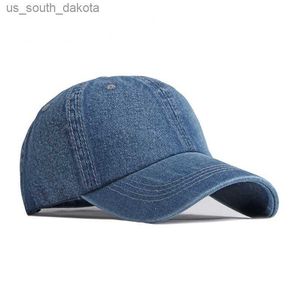 Hommes Denim Casquette De Baseball Chapeau Blanc Papa Casquettes Hommes Cool Cap Casual Denim Jeans Porter Blanc Cap Hommes Cool Chapeau Casquettes pour Hommes Papa L230523