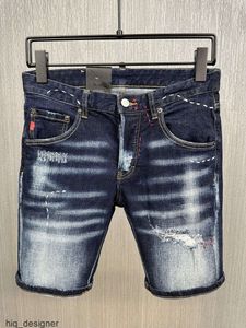 dsquared2 dsquared 2 d2 dsq2 Вы Hommes denim cool gars concepteur short jeans broderie pantalons trous pantalon 2 italie taille 44-54 # 9875-1