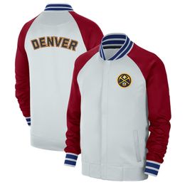 Veste à glissière complète White City Showtime Thermaflex pour hommes "Denver" Nuggets