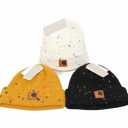 Men Designer Beanie Hats Solid Color Dames gebreide hoed Outdoor Fi Letters Hip-Hop Wool Caps N0Cy#