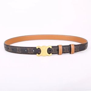 Heren designer riem voor dames Mode lederen riemen Casual hoge kwaliteit Kleine riembreedte 2,5 cm met doos