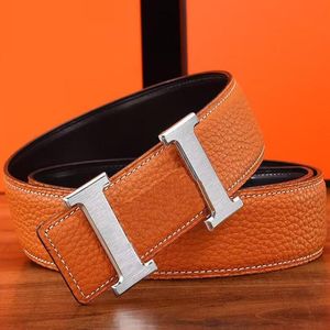 hommes designer ceintures classique mode affaires ceinture décontractée en gros hommes ceinture femmes métal boucle cuir largeur 3.8 cm 105-125 cm
