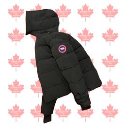 Diseñador de moda para hombre Estilo canadiense de invierno Chaquetas de plumas de ganso Abrigo para hombre Chalecos de plumas Abrigo de invierno Abrigo Park Bolsa de diseñador