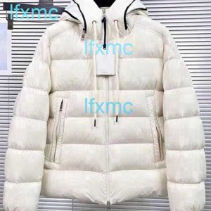 Heren Designer voor Mon Jassen Winter Puffer Donsjack Jassen Gewatteerd en verdikt Windjack Klassiek Frankrijk Merk Capuchon Rits Warme Materie Jas W2XD OPVL