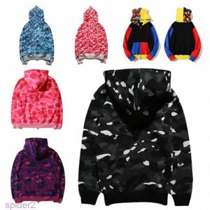 Men Designer Hoodie Hoodies Zipper Sweatshirts Fode Volledige Zip Crazy Face Jacket Warm Jackets Haped Cowed Coat Maat M-XXXL 4QNB