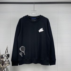 Heren designer hoodie sweatshirt 23ss Graffiti luchtballon print lange mouw dames Zwart groen bruin grijs XS-XL