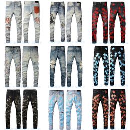 mannen designer jeans skinny designer jeans vrouwen denim rits zwarte vintage broek dames kleding streetwear zip luxe grijze gescheurde jean ster broek plus maat 28 30