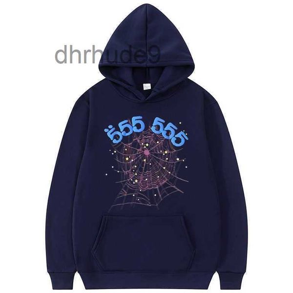 Hommes Designer Tricots Sp5der Femmes Sweat à capuche 555555 Ange et tissu lourd Toile d'araignée Sweat-shirt Pull Y2k1 E9P8