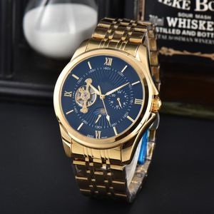 Montres de luxe de créateur pour hommes, montre de Sport mécanique, automatique, Phase de lune, montre-bracelet lunaire