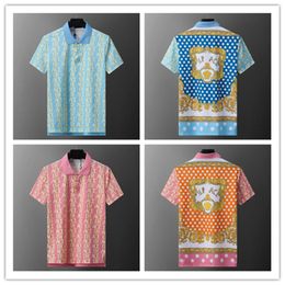 Herren-Designer-Polobekleidung, Sommer, lässig, belüftete T-Shirts, Klassiker, modisches Poloshirt mit Buchstabendruck