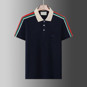 Heren designer poloshirt bedrukt katoen zomer polo T-shirts borduren korte mouwen casual zakelijk werk golf sport heren poloshirts