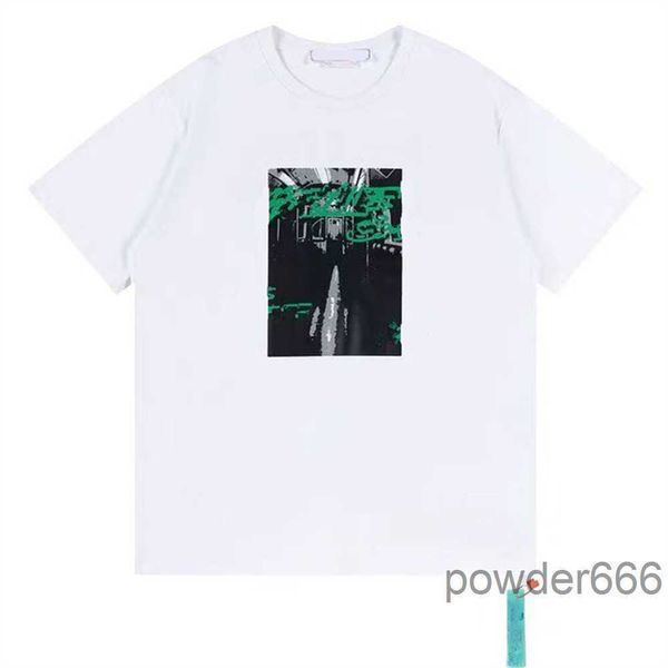 Camisa de diseñador de hombres para hombres T camisas blancas camisetas de manga corta cartas estampadas de camisetas de calles estampados de flecha irregular blanca camisetas sueltas tops hombre casual R0y3