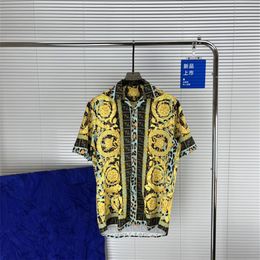 Mannen Designer Shirts Zomer Korte Mouw Casual Shirts Mode Losse Polo's Strand Stijl Ademende T-shirts Tees Kleding #562736