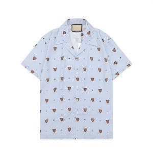 Chemises de créateurs hommes Summer Shoort Sheve Casual Shirts Fashion Fashion Polos Beach Style Tshirts tshirts T-T-T-