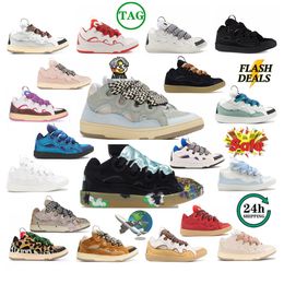 Hommes Designer Chaussures Chaussure Pain Sneaker Femme Formateurs Curb Sole Baskets Vintage Nappa Plate-forme De Luxe En Plein Air En Daim En Cuir De Veau Baskets Basses Jogging Big Taille35-46