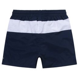 Men de concepteur Small Horse broderie shorts de plage décontractés d'été shorts de couleur unis