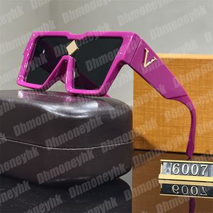 Hombres Diseñador Gafas de sol con caja Moda Mujer Gafas de sol cuadradas Hip Hop Gafas de conducción clásicas Prueba UV Adumbral Gafas de sol polarizadas