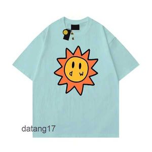 Camiseta de diseñador para hombre Smiley Sun Playing Cards Tee Camiseta con estampado gráfico para mujer Camiseta de manga de tendencia de verano Camisas casuales Top High Street Drews House A0FZ 4 173Y