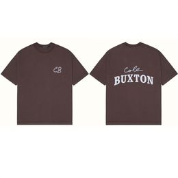 Hommes Designer T-shirts Été Cole Buxton Chemises Hommes Femmes Haute Qualité Slogan Classique CB Imprimer Top Tee Colebuxton Chemises Occasionnelles