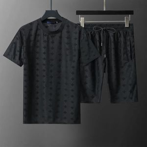 Men Designer Tracksuits Fashion Design T-shirt broek 2-delige sets Summer Mens Tracksuit Casual Shorts Sets Fashion Trend Short Sleeve Sportswear Suits 3XL