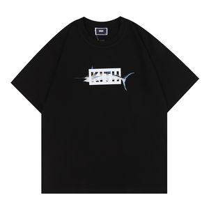 Hommes Designer T-shirts kith T-shirt surdimensionné à manches courtes Hip Hop Street lâche respirant confortable T-shirt décontracté 100% coton Tops taille américaine NS3I