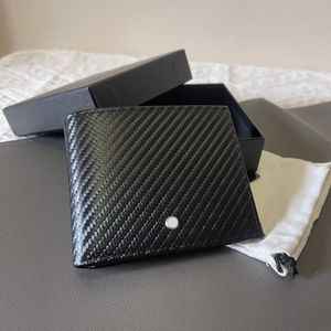 Men Designer Wallet Meerdere stijlen Lederen portefeuilles Luxe zakelijke feestkaarthouder Vouwmunten Penbasis Creditcardhouder Geschenkdoos