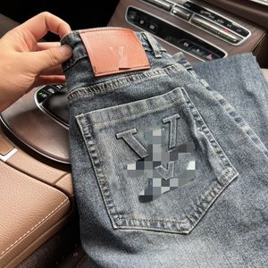 Hommes Designerjeans pour femmes pantalon droit de style street slim fit broderie motif jeans en gros jean pourpre jean jean jean