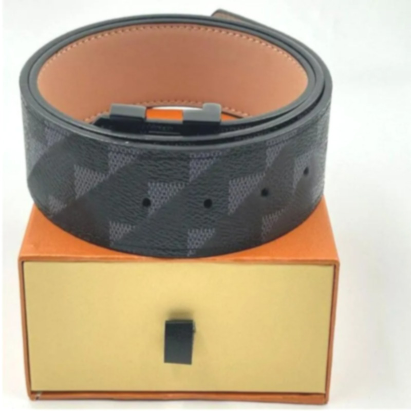 Men Designers Belts Classic Brand Belt Fashion Casual Letter Celinha de couro masculino e feminino com fivela de carta chique em caixa laranja