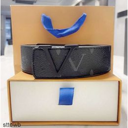 Designers masculins ceintures classiques de mode décontractée lettre lisse boucle femme masculine largeur de ceinture en cuir 3,8 cm avec boîte à orange