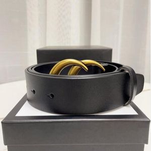 Hommes designers ceintures mode véritable cuir en cuir féminin pour hommes doublées ceinture de boucle cinturones mujeres largeur 3 8cm avec boîte 281f