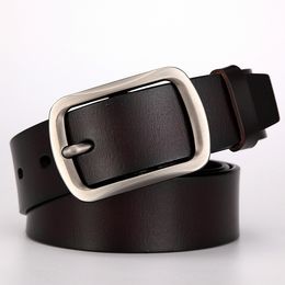 Mannen Ontwerpers Riemen Vrouwen Tailleband Ceinture Messing Gesp Echt Lederen Klassieke Designer Riem Breedte 2.0cm3.0cm 3.4cm Lengte 90-120 cm met doos