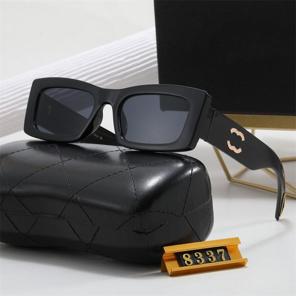 Hommes Designers lunettes de soleil marque de luxe lettres dorées plein cadre lunettes pour unisexe décontracté lunettes polarisantes Protection UV Adumbral