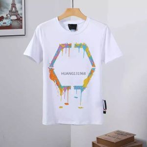 Mannen ontwerpers t-shirt PP Schedel Diamant t-shirt Korte mouw beer Merk tee O-hals hoge Kwaliteit Schedels TShirt tees tops shirts