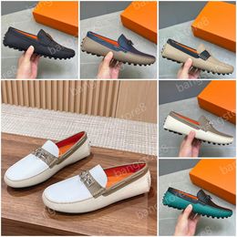Hombres Destin mocasines moda Mocasines de fondo plano diseñador Paris Aessandro Duke mocasines Zapatos de lujo de cuero de alta calidad Zapatos Doudou casuales Tamaño 39-45