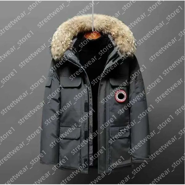 Hommes Down Canadas Goosejacket Femmes Manteau d'hiver Épais Chaud Designer Gooses Veste Vêtements De Travail Veste En Plein Air Épais Mode Haute Qualité Canadas Goos Jacket 339