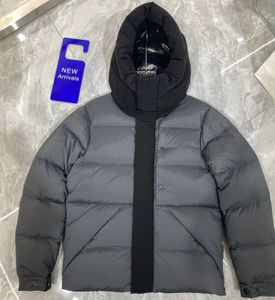 Heren donsjack met capuchon Madeir Designer puffer afneembare capuchon parka jas Winter Warme bovenkleding