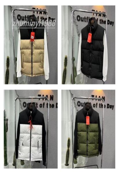 Hombres ABAJO invierno Chaqueta de lujo Chaleco North Polartec Chaquetas deportivas con capucha para hombre Cuello de bombardero con cremalleras Abrigo para la cara al aire libre 7453840