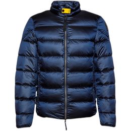 Men Downs Jacket katoen met katoenen gevarieerde jas massief kleur blauw witte eend in vrije tijd