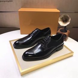 Hommes robe chaussures mode marié mariage en cuir véritable marque Designer Oxfords 2024 hommes formels affaires appartements taille 38-45 kjltre90002